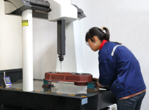 Quality Control analyst conducts check on equipment and finish product Worldwide Sourcing & Solutions United States, China